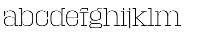 Macrosoma Slab Macrosoma Sl Narrow Thin FONT