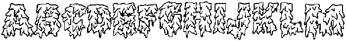 Meltmode Outline otf (400) FONT