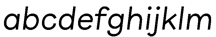 Mels Italic FONT