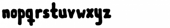 Meep Black Font LOWERCASE