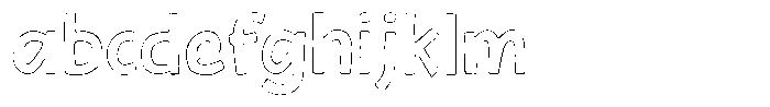 Mellow Coffee Outline FONT