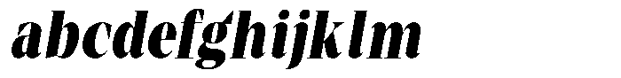 Mentoz Black Italic FONT