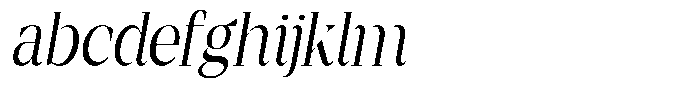 Mentoz Extra Light Italic FONT