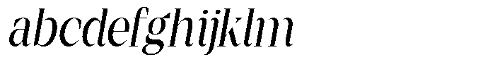 Mentoz Light Italic FONT