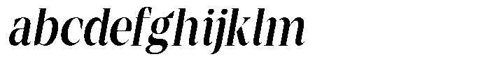 Mentoz Medium Italic FONT