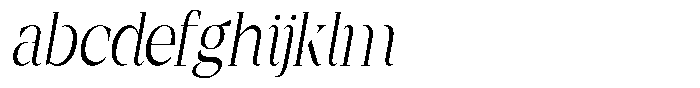 Mentoz Thin Italic FONT