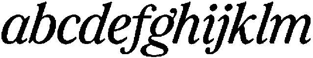 Milviano Italic otf (400) FONT