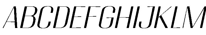 Migha-LightSemiExpandedSlant FONT