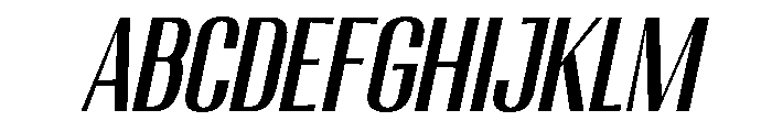 Migha-MedCondCNTRSlant FONT