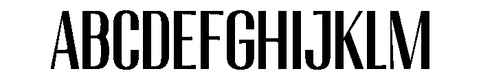 Migha-MediumCondensedCNTR FONT