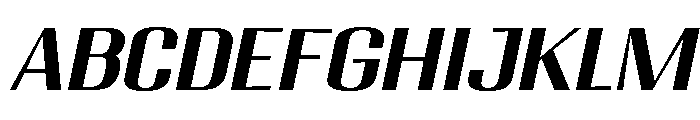 Migha-MediumExpandedCNTRSlant FONT