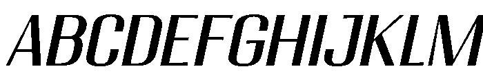 Migha-SemiExpandedCNTRSlant FONT