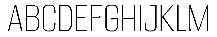 Migha-ThinCNTR FONT