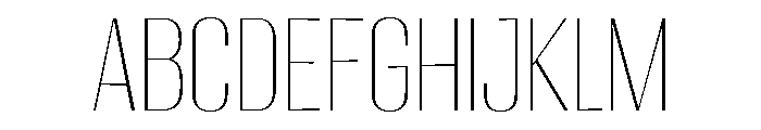 Migha-ThinCondensed FONT