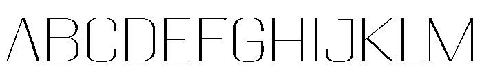 Migha-ThinExpanded FONT
