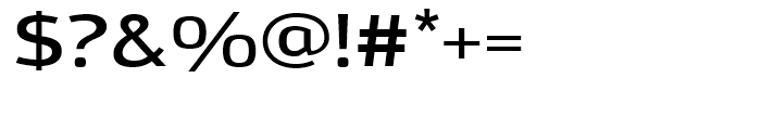 Moveo Sans Extended SemiBold Font OTHER CHARS