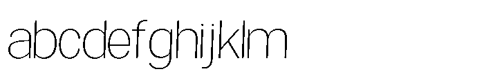 Mogranx Variable Mogranx Extra Light Extra Condensed Italic FONT