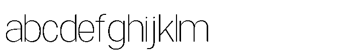 Mogranx Variable Mogranx Extra Light Extra Condensed FONT