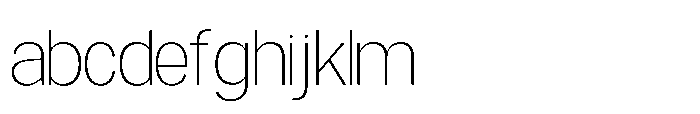 Mogranx Variable Mogranx Extra Light Extra Expanded FONT