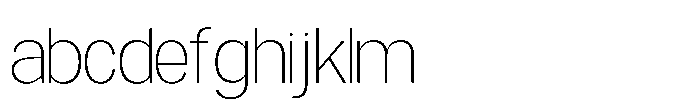 Mogranx Variable Mogranx Extra Light Semi Condensed FONT