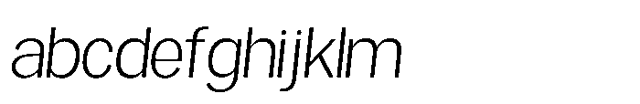 Mogranx Variable Mogranx Light Slanted Semi Expanded FONT