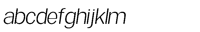 Mogranx Variable Mogranx Light Slanted FONT