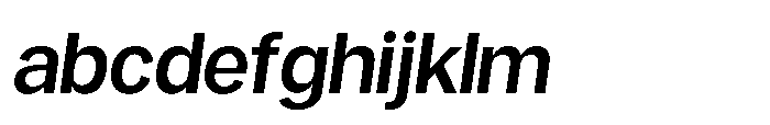 Mogranx Variable Mogranx Semi Bold Slanted FONT