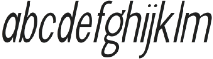 New Trusty Extra Light Condensed Italic otf (200) FONT