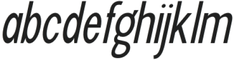 New Trusty Light Condensed Italic otf (300) FONT