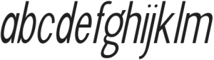 New Trusty Thin Condensed Italic ttf (100) FONT