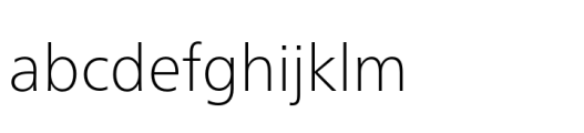 Neue Frutiger Vietnamese Thin FONT