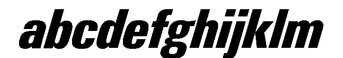 Neue Gstaad Condensed Variable Condensed Extrabold Italic FONT