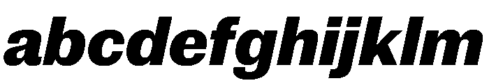 New Doric Extrabold Italic FONT