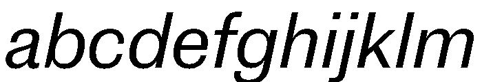 New Doric Regular Italic FONT