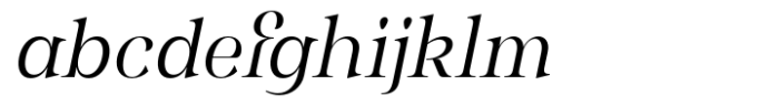 Nirage Italic FONT