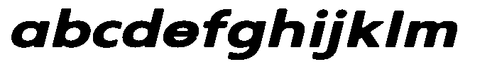 Nothern Sans Nothern Soft Contrast Expanded Italic FONT