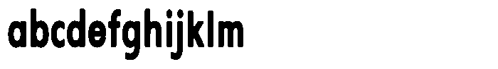 Nothern Sans Nothern Soft Contrast Extra Condensed FONT