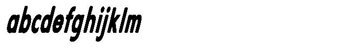 Nothern Sans Nothern Soft Contrast Ultra Condensed Italic FONT