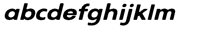 Nothern Sans Nothern Soft Semi Expanded Italic FONT