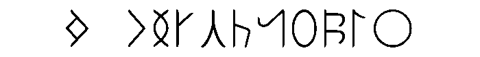 Ongunkan Hun Rovas Ongunkan Early Steppean Rovas Regular FONT
