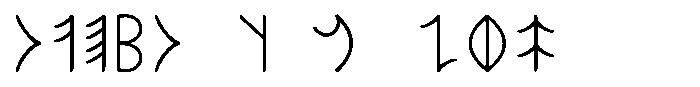 Ongunkan Hun Rovas Ongunkan Pecheneg Rovas Regular FONT