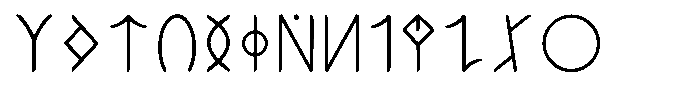 Ongunkan Hun Rovas Ongunkan Proto Rovas Regular FONT