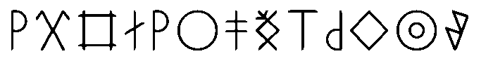 Ongunkan Hun Rovas Ongunkan Tordos Vinca Rovas Regular FONT