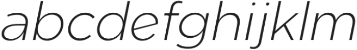 Pangi ExtraLight Italic otf (200) FONT