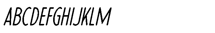 Penlettered Note JNL Penlettered Note Oblique JNL Regular FONT