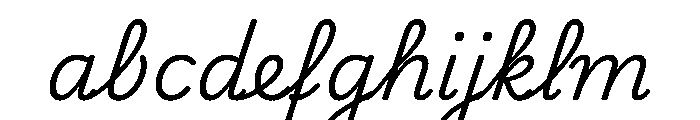 Playwrite CC DE LA Light FONT