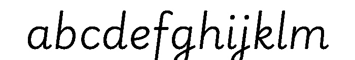 Playwrite Cc Danmark Uloopet Light Italic FONT