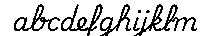 Playwrite Cc Deutschland Lateinische Ausgangsschrift Regular FONT