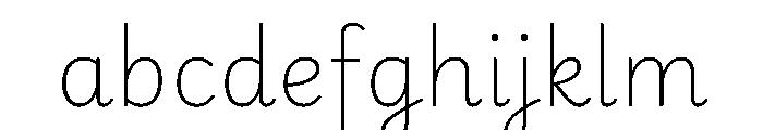 Playwrite Cc England Semijoined Thin FONT
