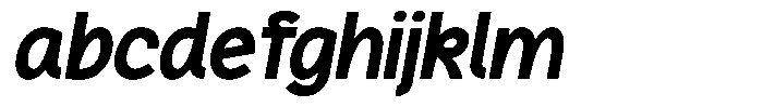 Plakart Black Italic FONT